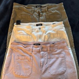Buffalo David Bitton Women's Pants - three pairs size 14: